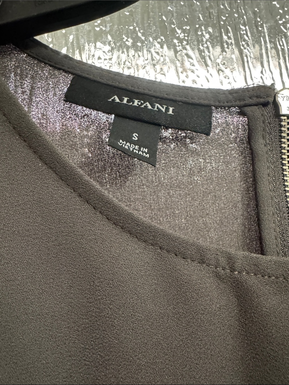 Alfani Ruffle-Sleeve Blouse - Picture 6 of 8